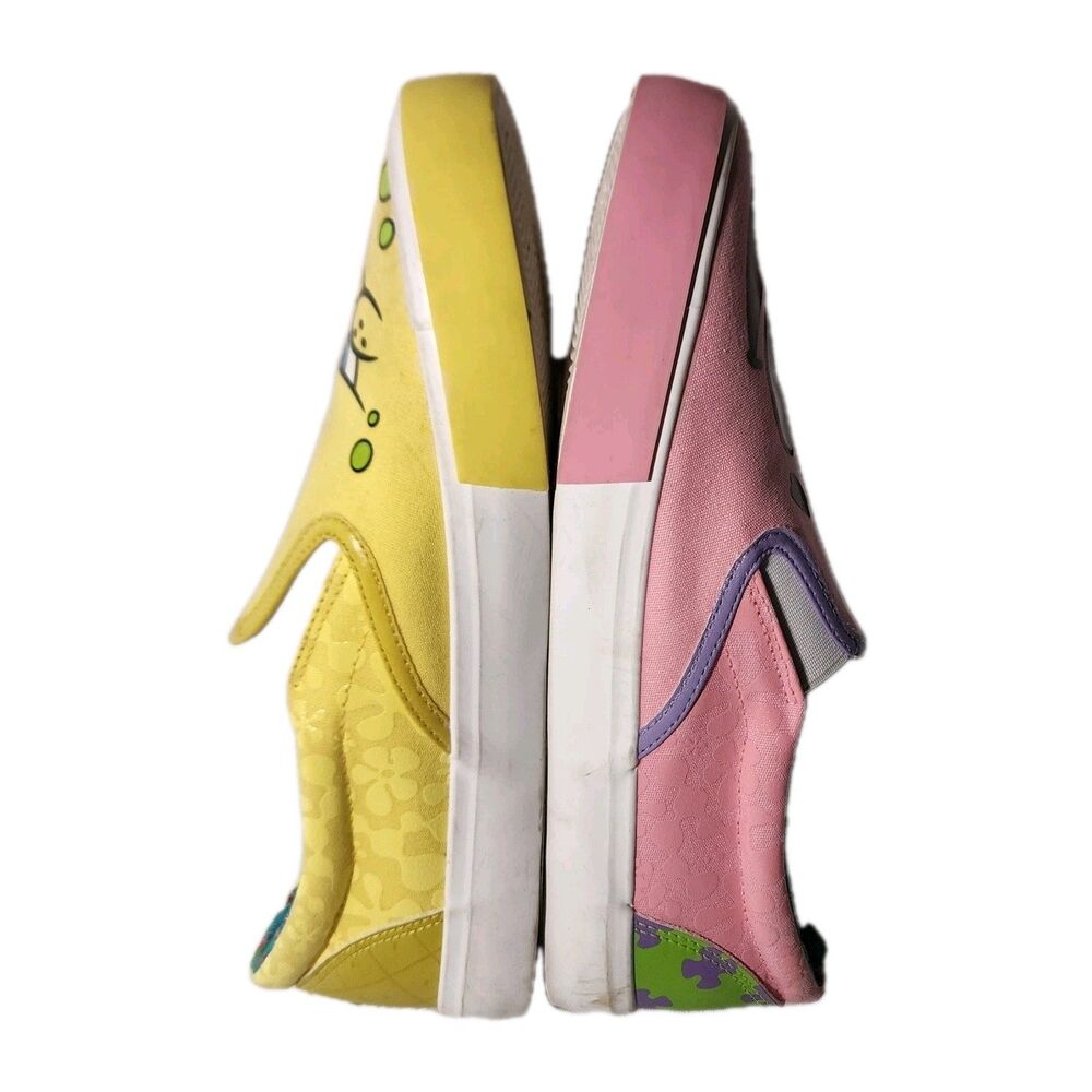 SpongeBob SquarePants Slip-On Athletic Shoes - Yellow & Pink - Picture 4 of 13